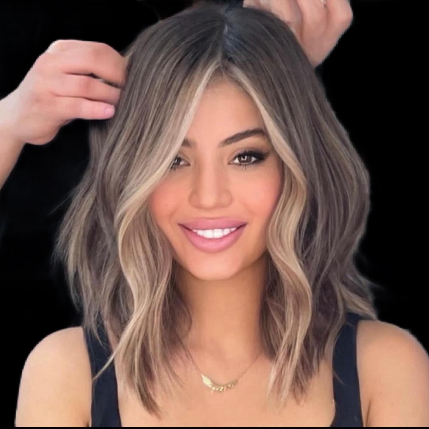 Bronde lob, soft waves