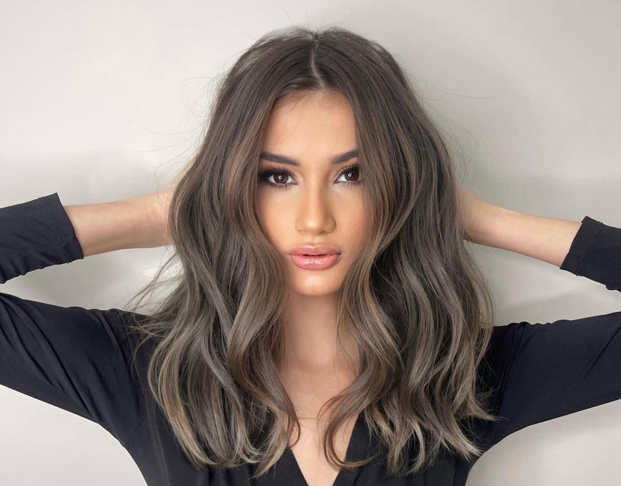 Cool ash brunette